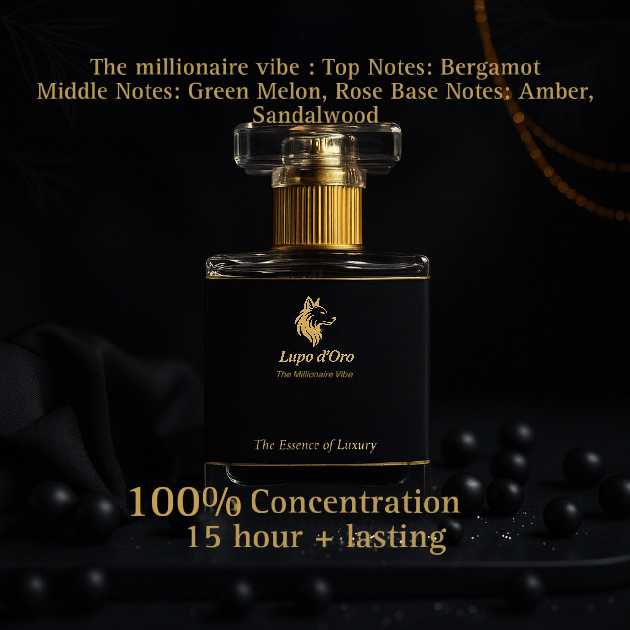 Men Best Seller Combo : The Millionaire Vibe + Timeless + The Mysterious