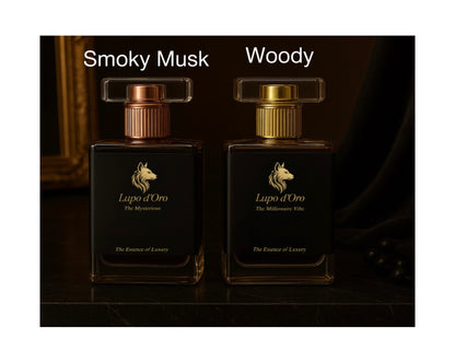 GIFT BOX FOR TWO : Millionaire Vibe + Mysterious (10 ml) Perfume Roll ons (More Concentration + More Long Lasting + More Projection)